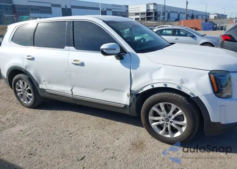 2020 Kia Telluride Lx z USA, uszkodzony, nr VIN 5XYP24HC6LG078649